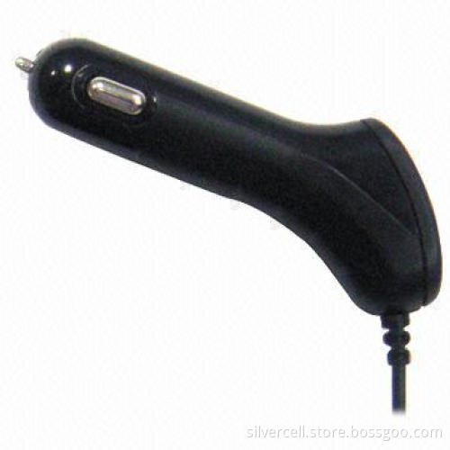 Mobile phone In-car Charger with USB Port and 700mA Output Current
